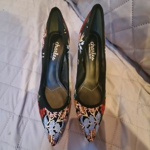 Charles by Charles David Pointed-Toe Floral Pumps, size 6.5